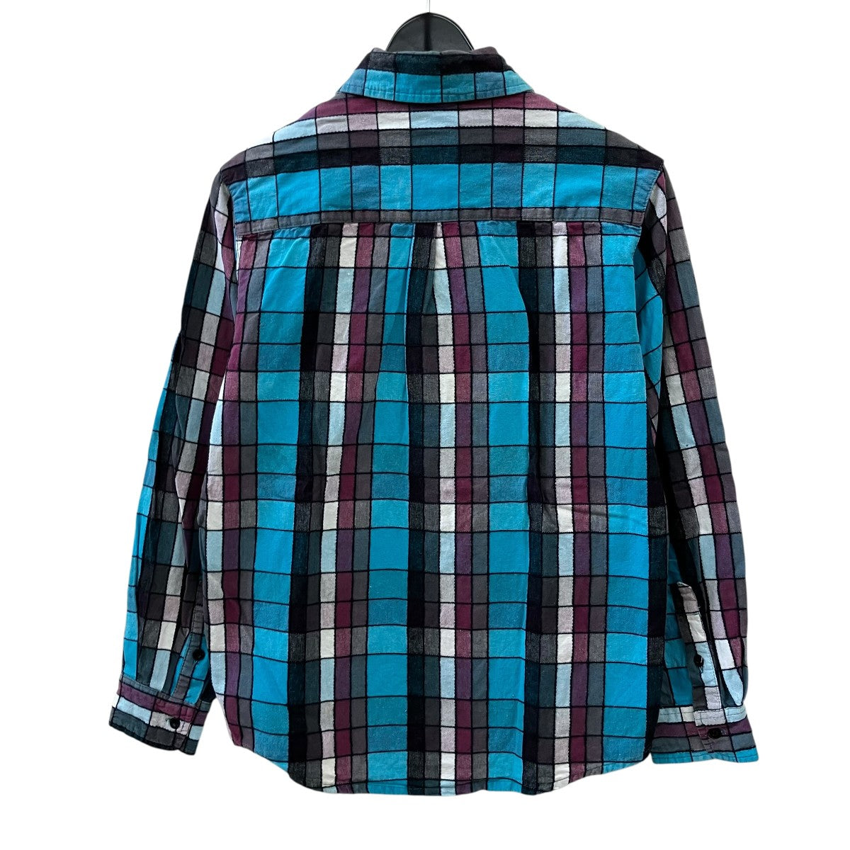 stussy 00’ｓチェックシャツ 古着・中古-2枚目のアイテム画像