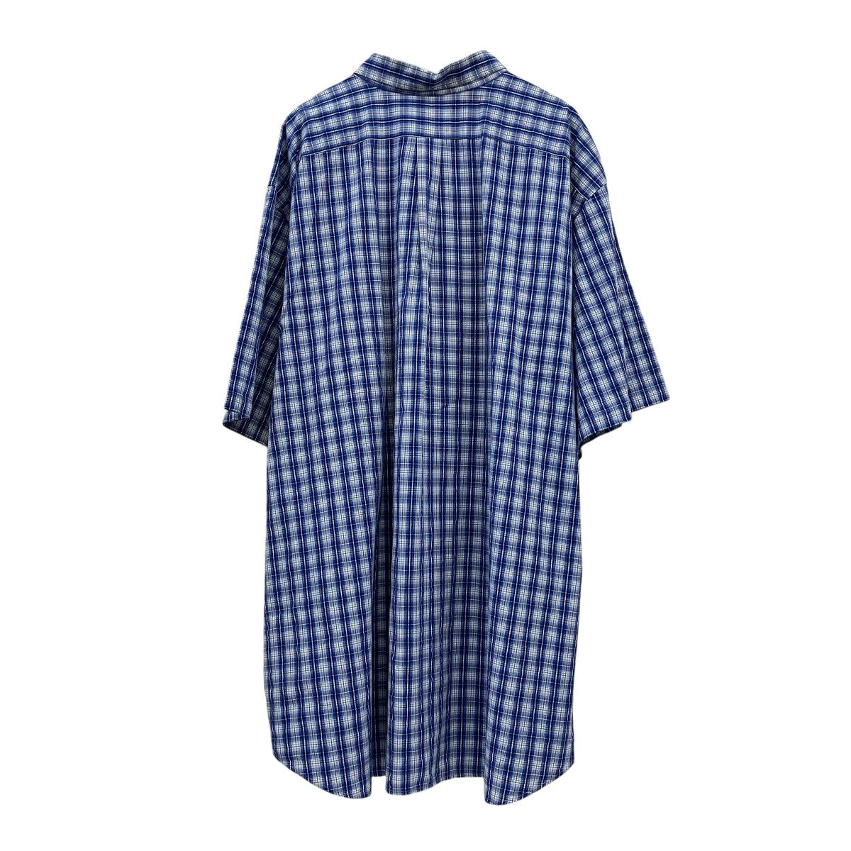 RALPH LAUREN チェック半袖シャツ 古着・中古-2枚目のアイテム画像