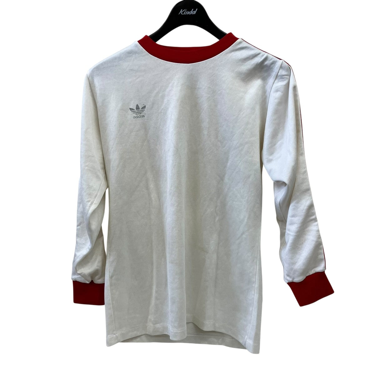 adidas 70-80’ｓvintage長袖Tシャツ 古着・中古-1枚目のアイテム画像