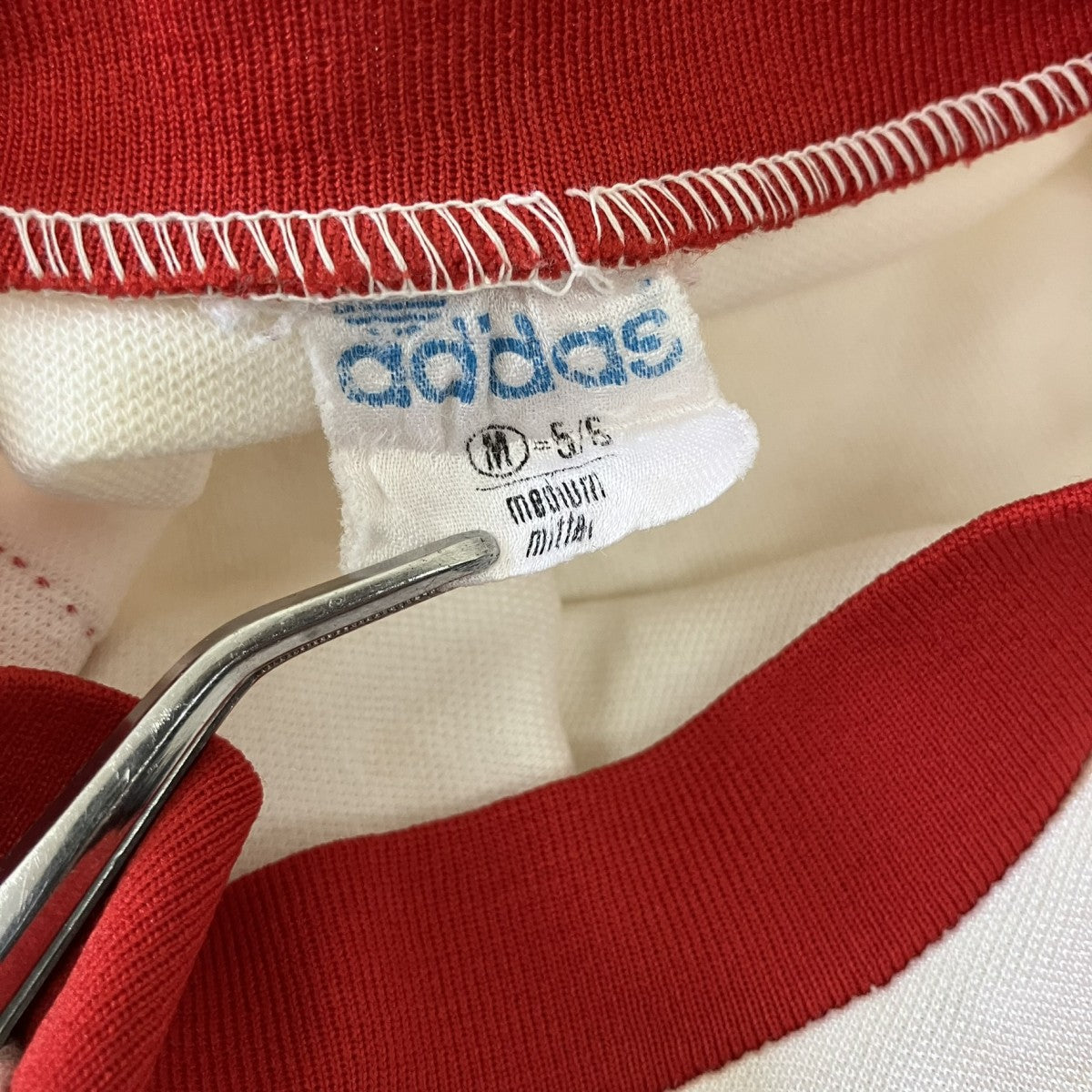 adidas 70-80’ｓvintage長袖Tシャツ 古着・中古-6枚目のアイテム画像