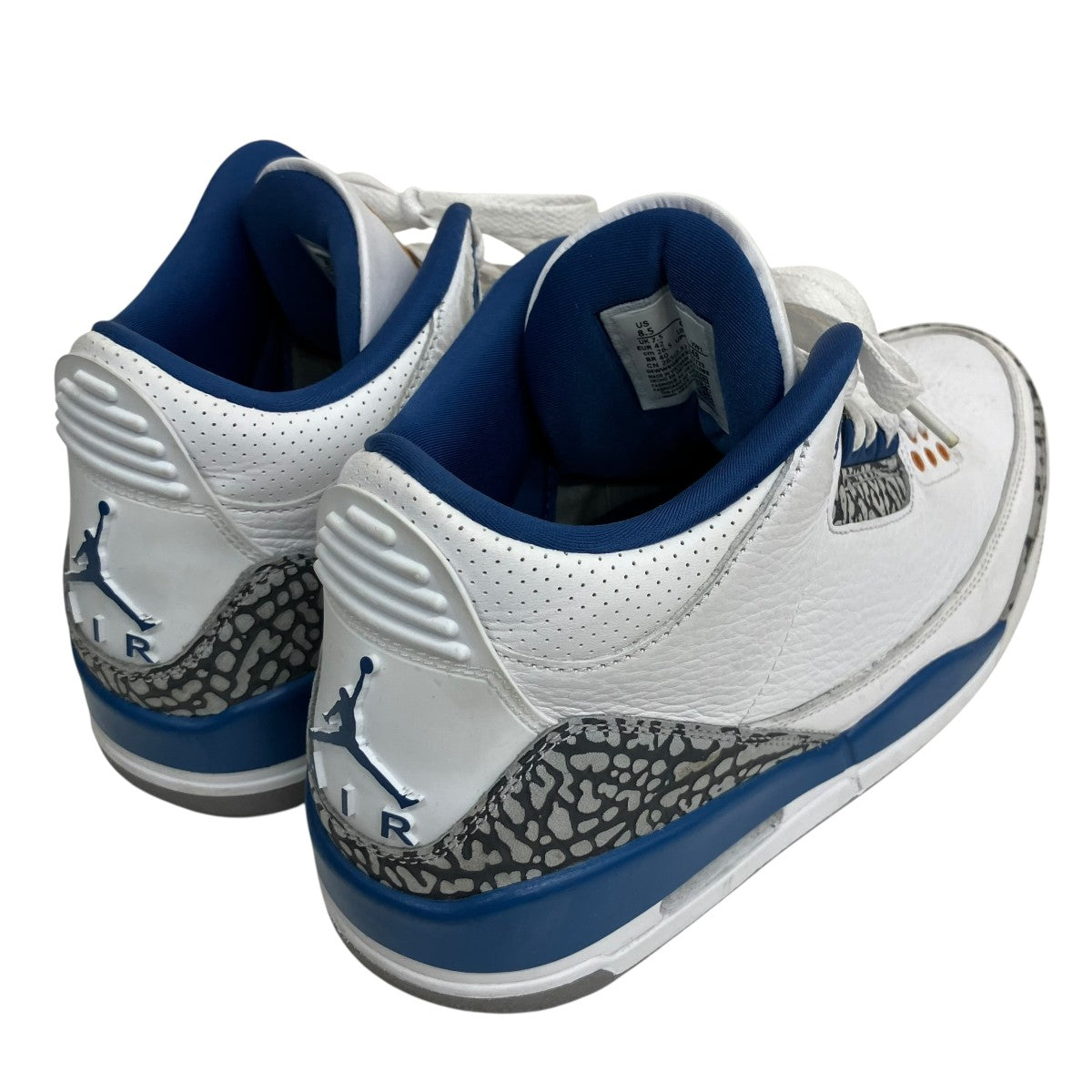 NIKE Air Jordan 3 Retro True Blue and CopperミッドカットスニーカーCT8532-148 古着・中古-3枚目のアイテム画像