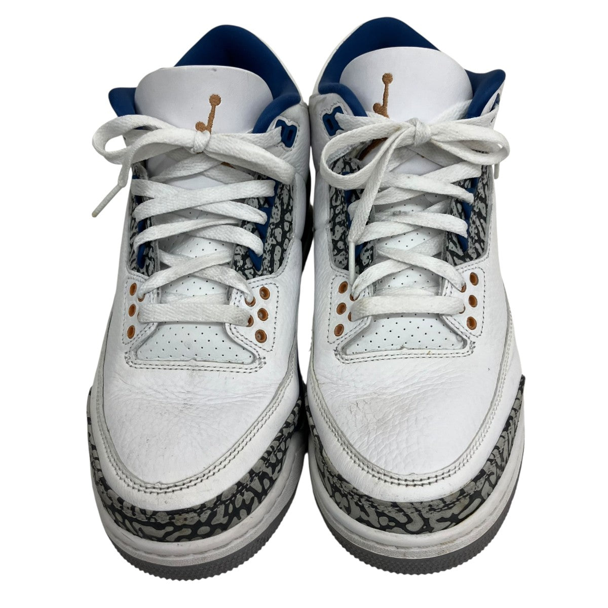 NIKE Air Jordan 3 Retro True Blue and CopperミッドカットスニーカーCT8532-148 古着・中古-4枚目のアイテム画像