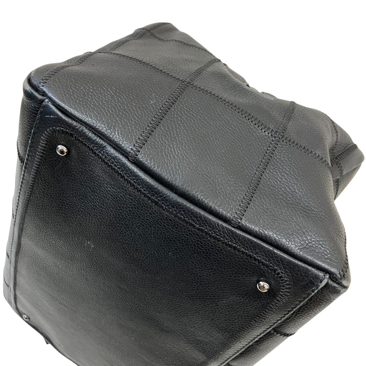 CHANEL チョコバーミニボストンバッグ 古着・中古-4枚目のアイテム画像