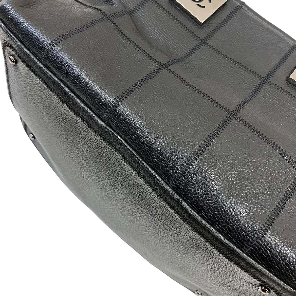 CHANEL チョコバーミニボストンバッグ 古着・中古-6枚目のアイテム画像