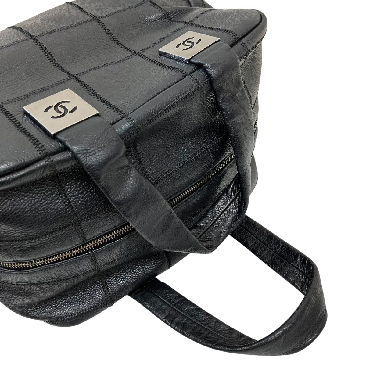 CHANEL チョコバーミニボストンバッグ 古着・中古-8枚目のアイテム画像