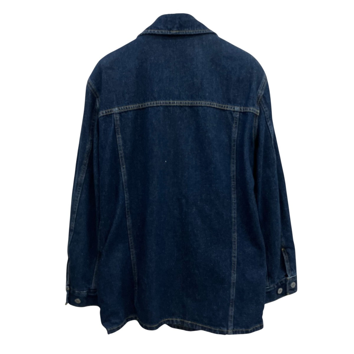 Blue Double-Breasted Denim Blazerデニムジャケット87481-0000