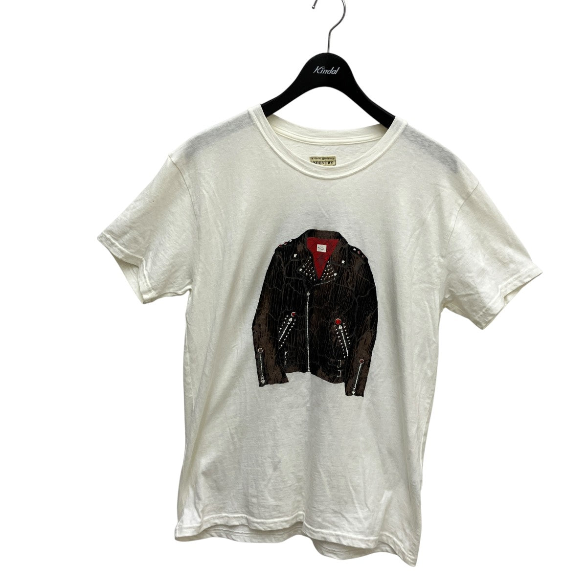 KAPITAL KOUNTRY(キャピタル カントリー) ライダースpt半袖Tシャツ
