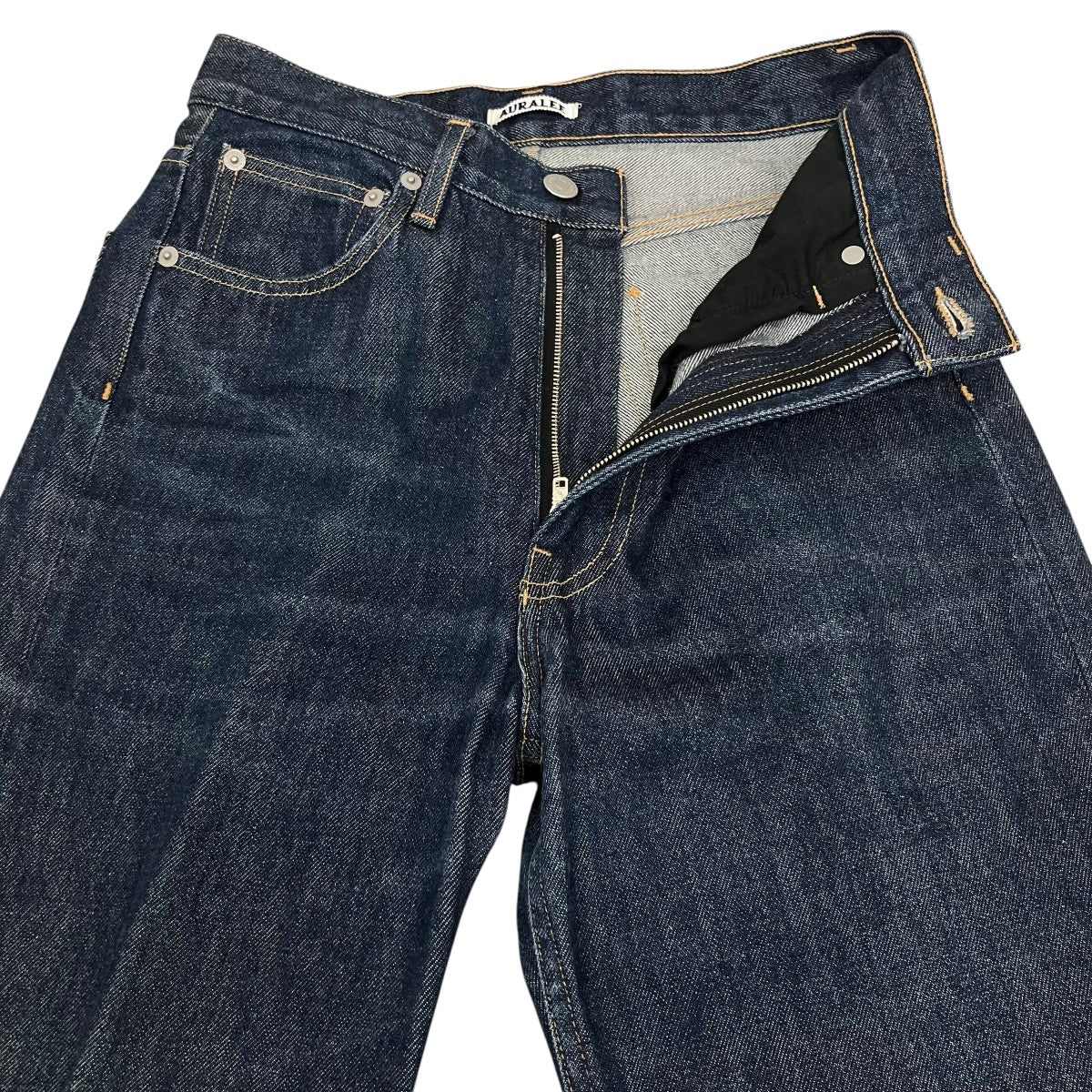 AURALEE HARD TWIST DENIM 5P PANTSデニムパンツA20AP03DM 古着・中古-3枚目のアイテム画像