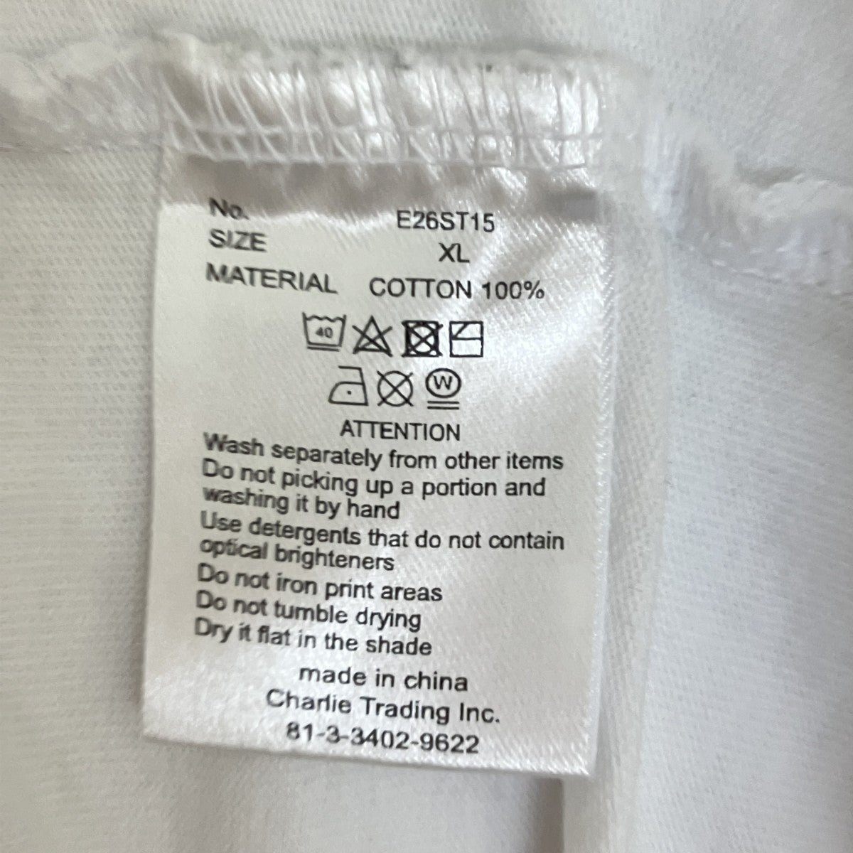 TシャツE26ST15