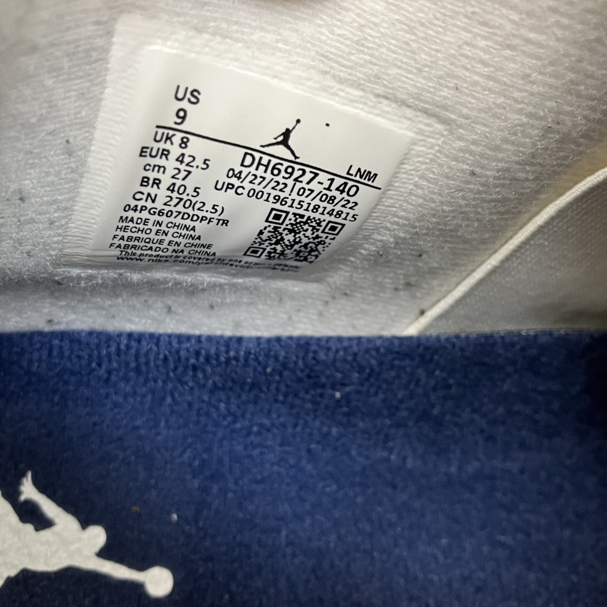 Air Jordan 4  Midnight NavyスニーカーDH6927-140