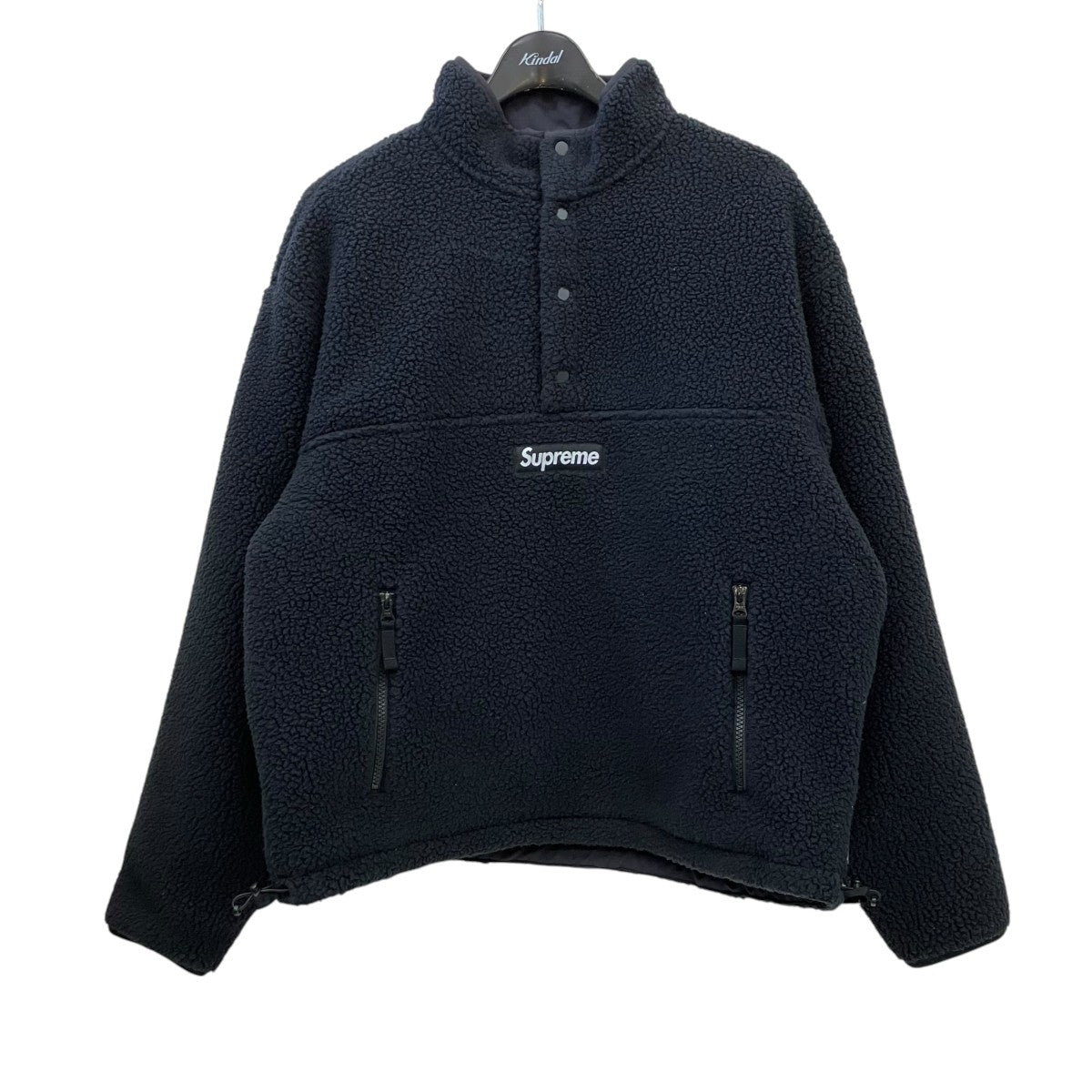 Supreme Polartec Shearling Reversible Pulloverリバーシブルフリースジャケット 古着・中古-1枚目のアイテム画像