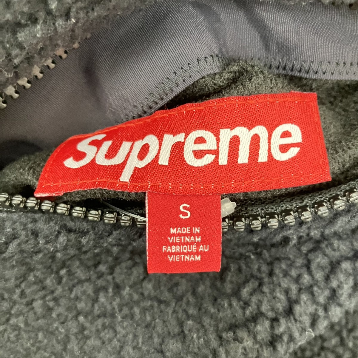 Supreme Polartec Shearling Reversible Pulloverリバーシブルフリースジャケット 古着・中古-7枚目のアイテム画像