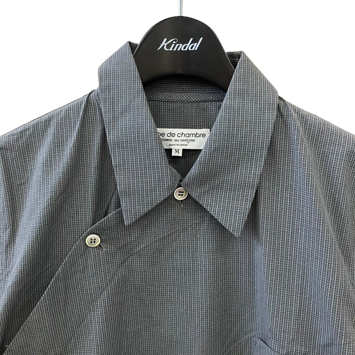 ROBE DE CHAMBRE COMME DES GARCONS AD2001チェック長袖シャツRE-B015 古着・中古-3枚目のアイテム画像