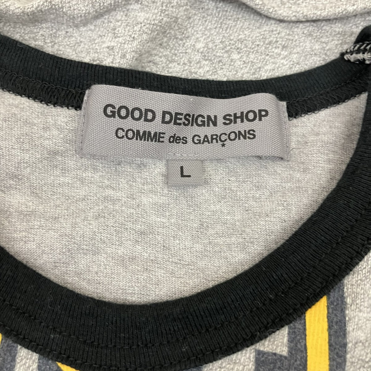 GOOD DESIGN SHOP COMME des GARCONS AD2013 再構築半袖TシャツIK-T006 古着・中古-5枚目のアイテム画像