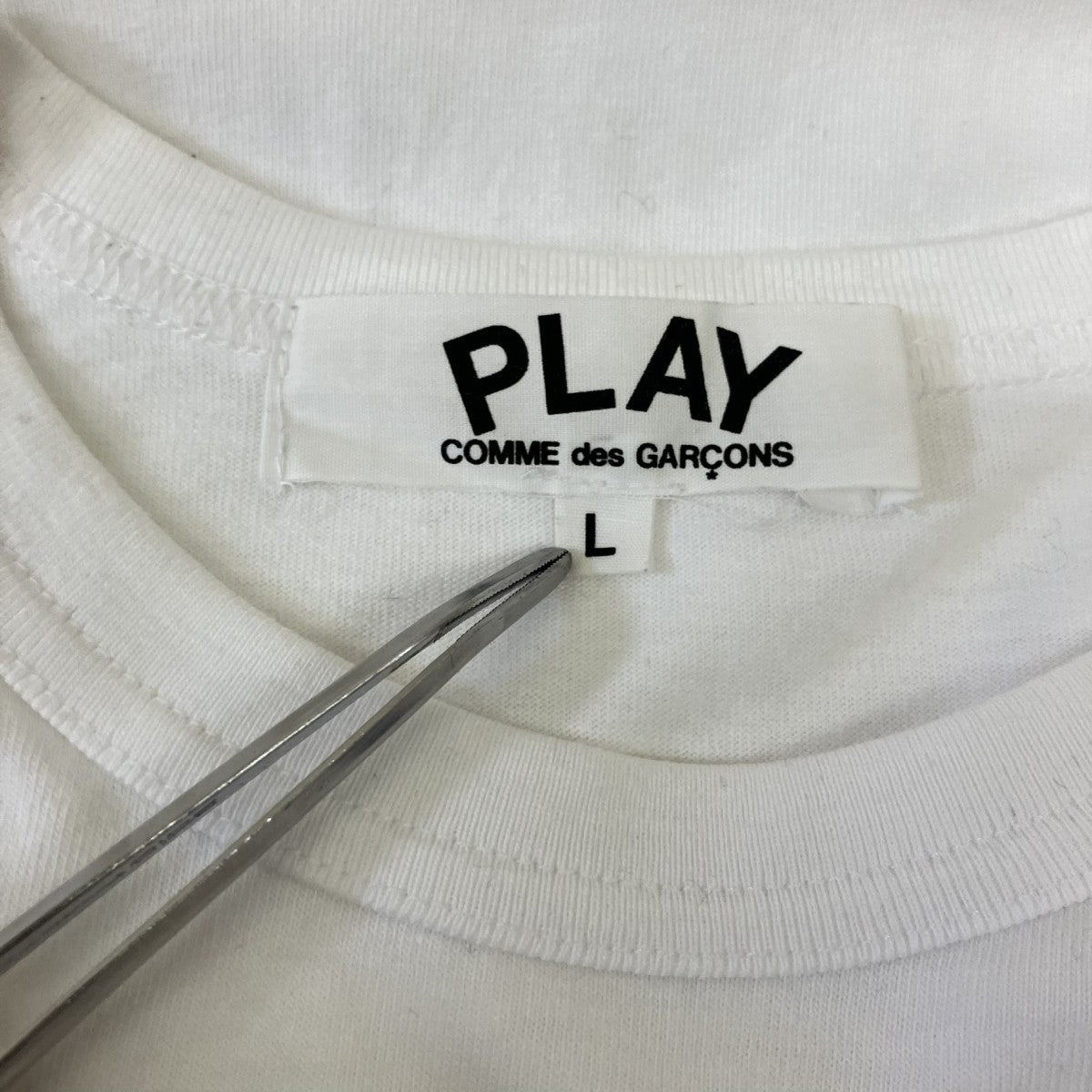 PLAY COMME des GARCONS AD2010ロングスリーブカットソーAZ-T117 古着・中古-5枚目のアイテム画像