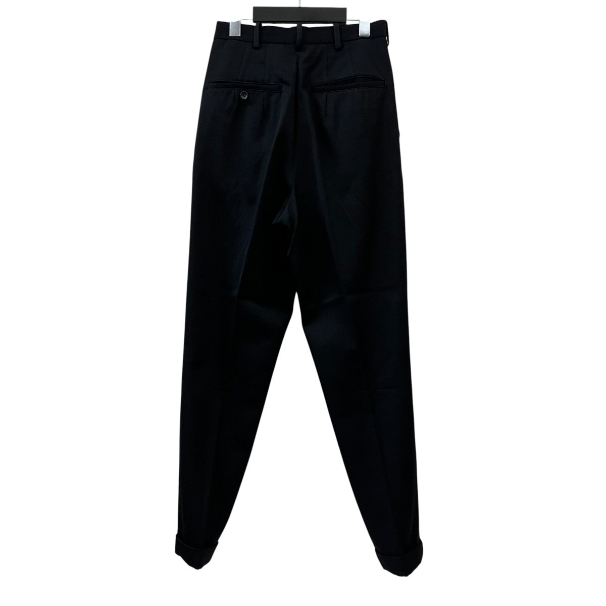 YOHJI YAMAMOTO 91AWウールギャバスラックススラックス 古着・中古-2枚目のアイテム画像
