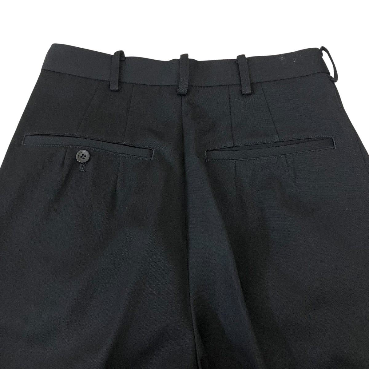 YOHJI YAMAMOTO 91AWウールギャバスラックススラックス 古着・中古-4枚目のアイテム画像