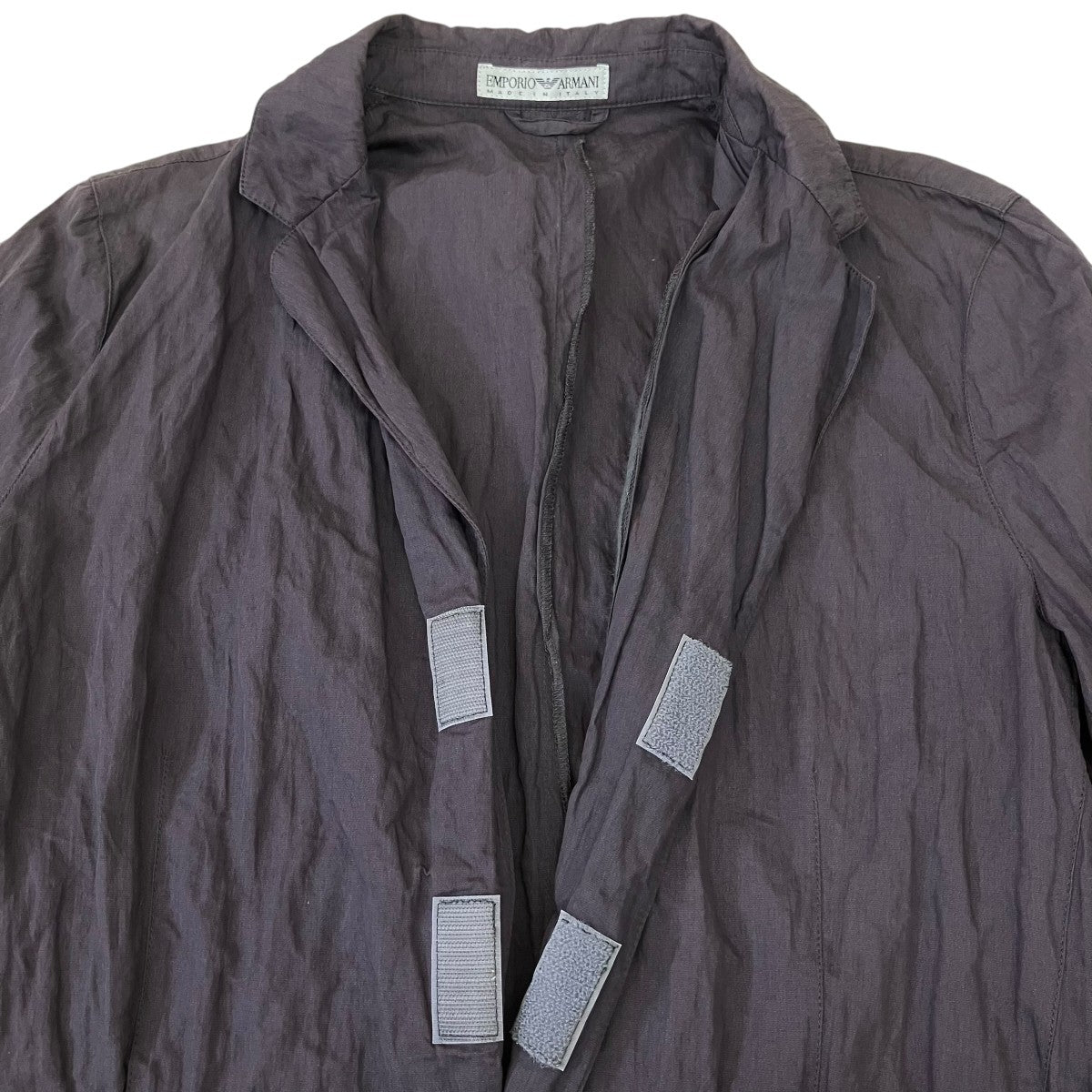 EMPORIO ARMANI Archive フロントマジックテープテーラードジャケットVG2532 古着・中古-3枚目のアイテム画像