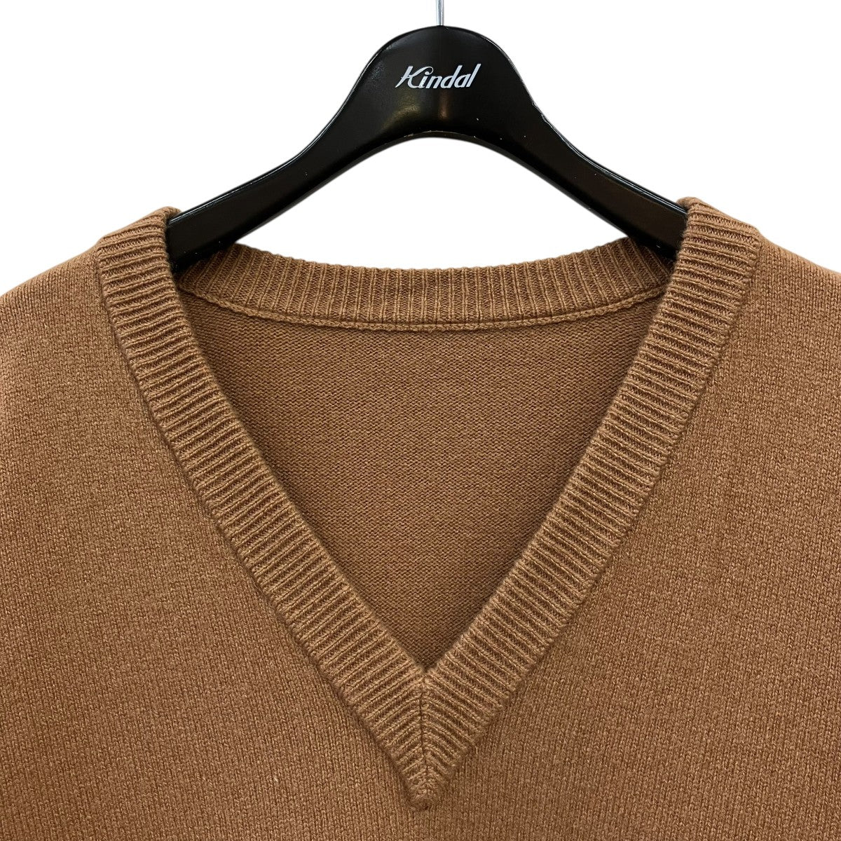カシミヤVネックニットMY24AW-KR010