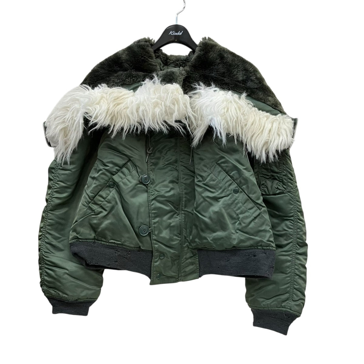 ALPHA INDUSTRIES N-2Bフライトジャケット8415-00-118-7587 古着・中古-1枚目のアイテム画像