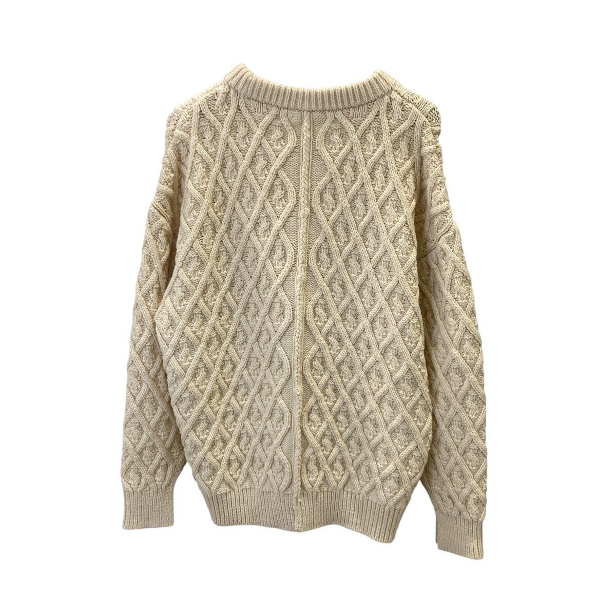 HARD TWIST MERINO ARAN KNIT P OケーブルニットA9AP03FM