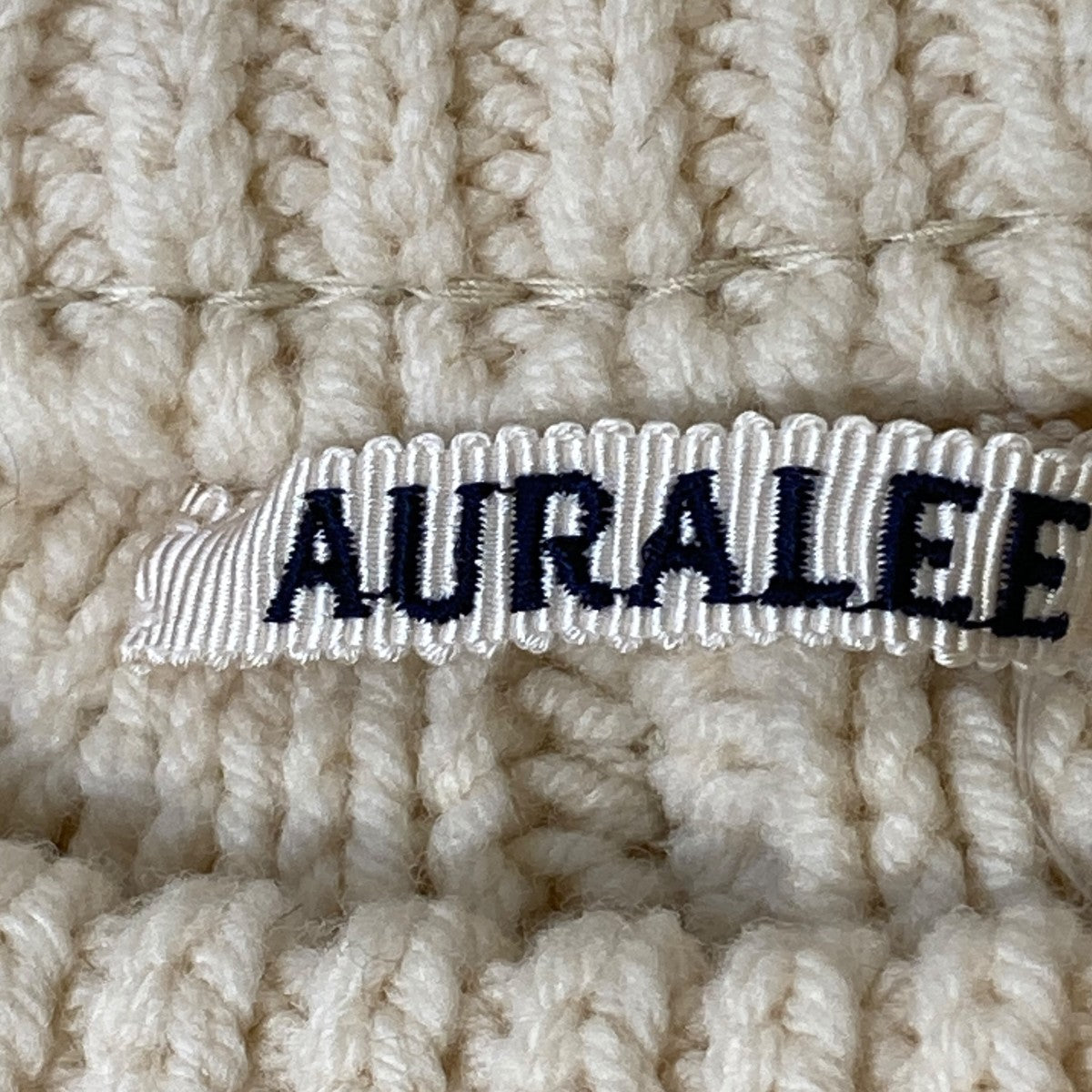HARD TWIST MERINO ARAN KNIT P OケーブルニットA9AP03FM