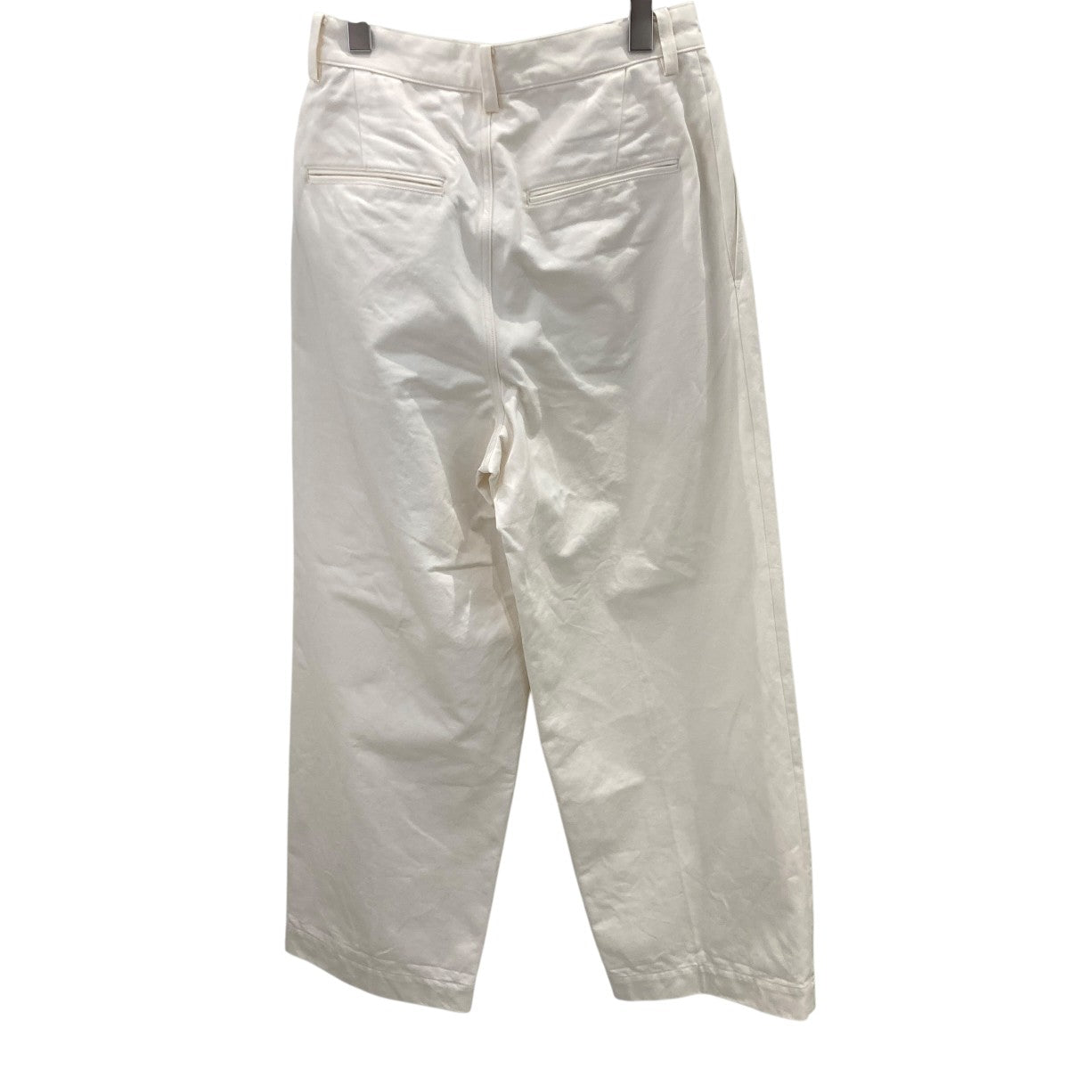 AURALEE WASHED FINX CHINO ONE-TUCK PANTSパンツA25SP05FC 古着・中古-3枚目のアイテム画像