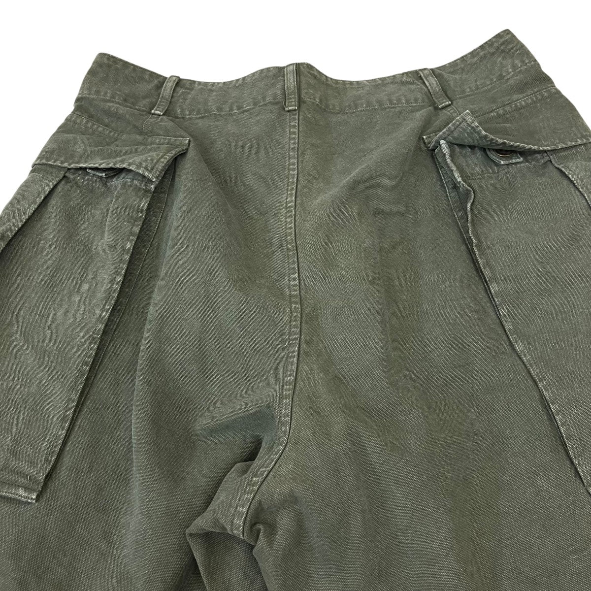 HERILL(ヘリル) Duck Cargopantsカーゴパンツ オリーブ サイズ 3