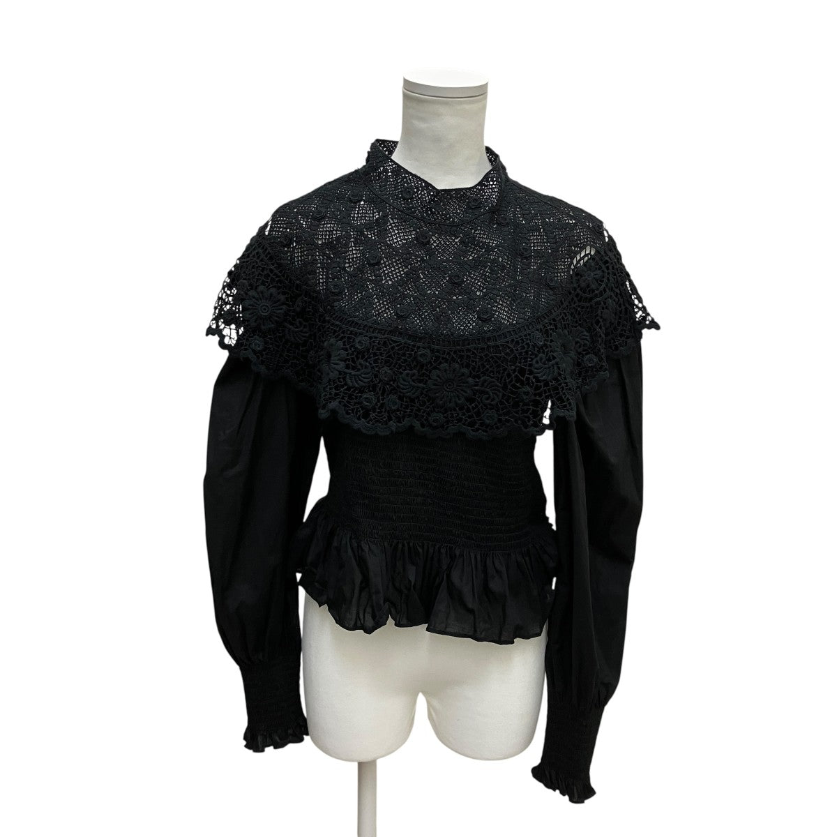 SERITA CROCHET LACE L SLV TOPブラウスRS24-196