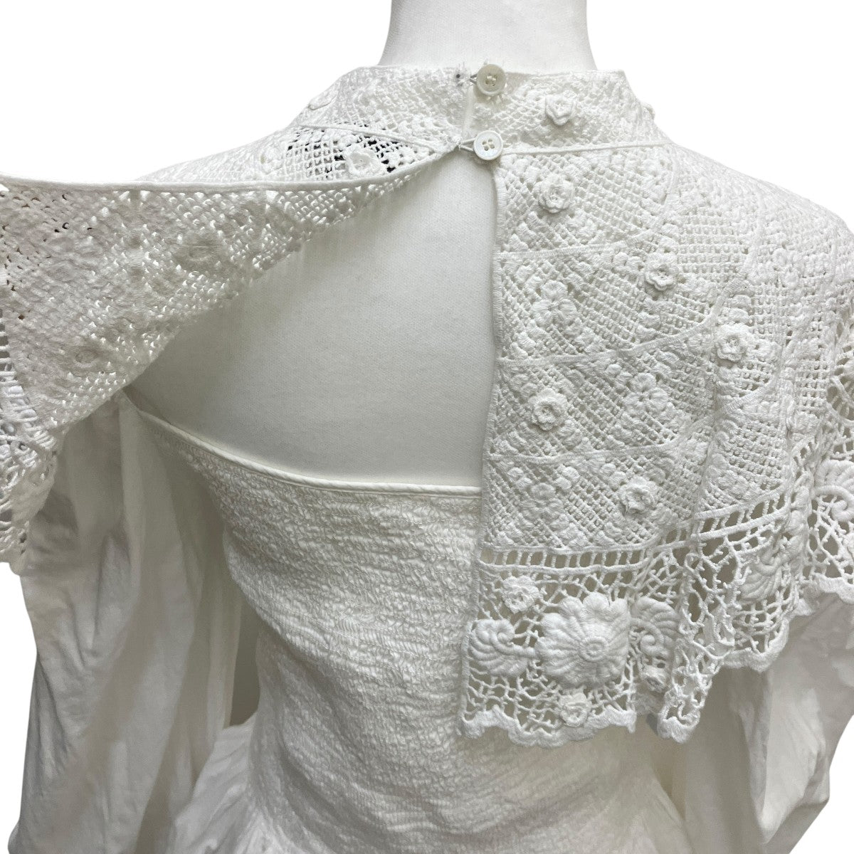 SERITA CROCHET LACE L SLV TOPブラウスRS24-196