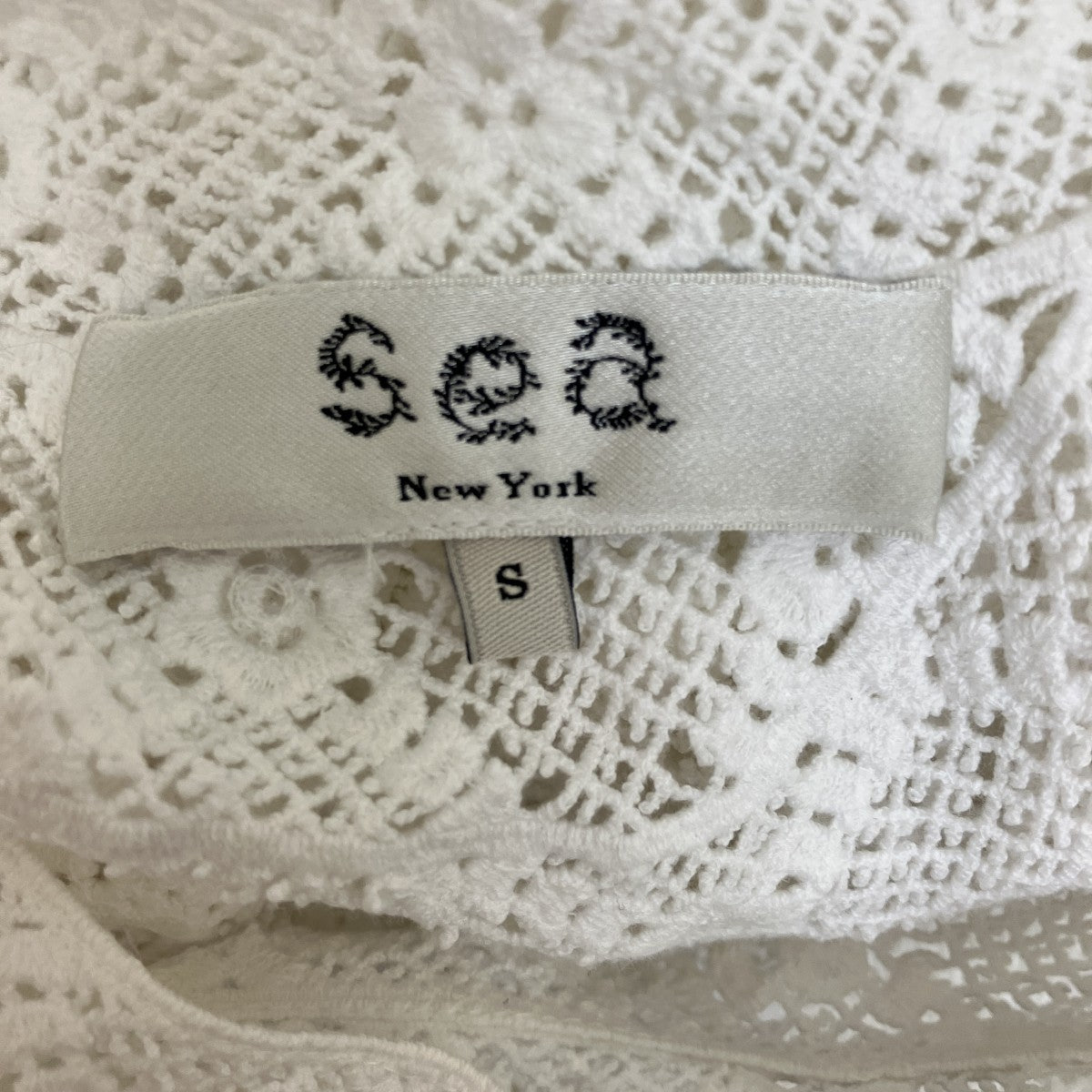 SERITA CROCHET LACE L SLV TOPブラウスRS24-196
