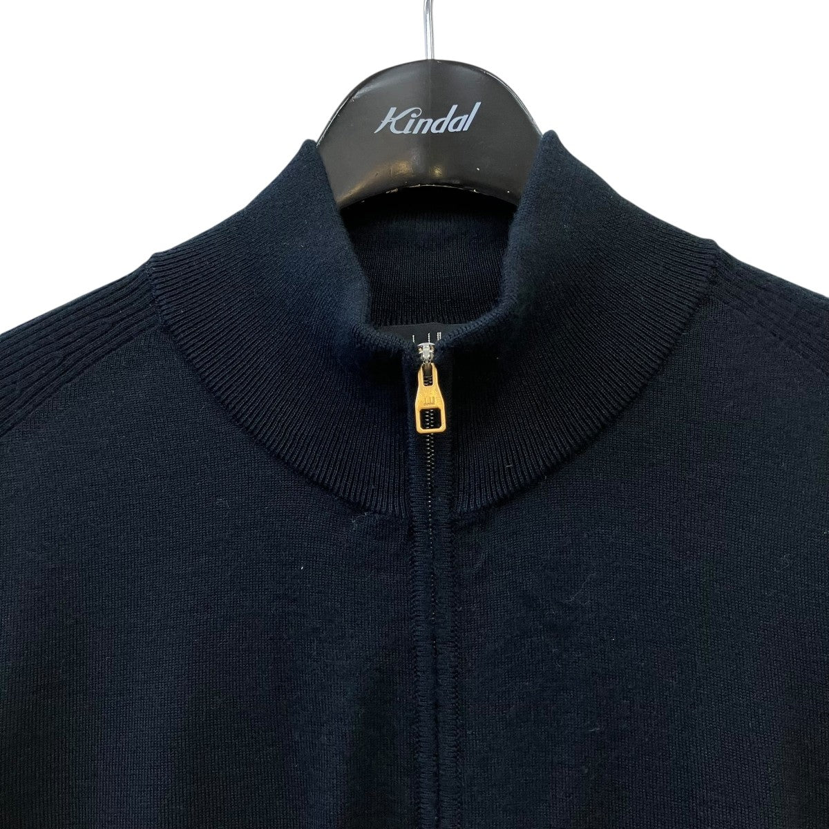 dunhill カシミヤジップカーディガン 古着・中古-3枚目のアイテム画像