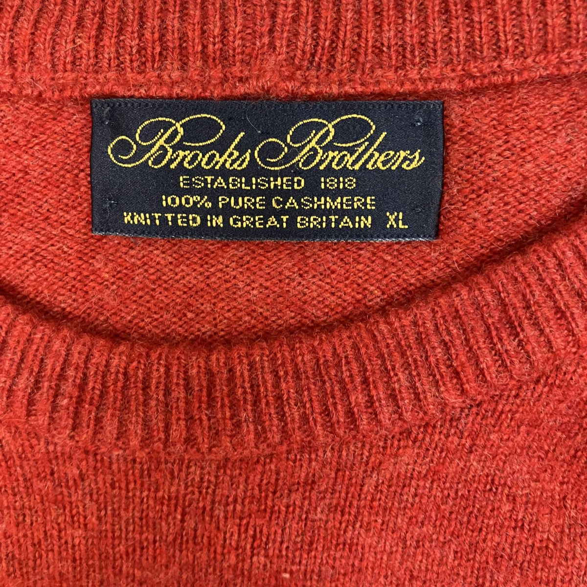 BROOKS BROTHERS(ブルックスブラザーズ) カシミヤクルーネックニット
