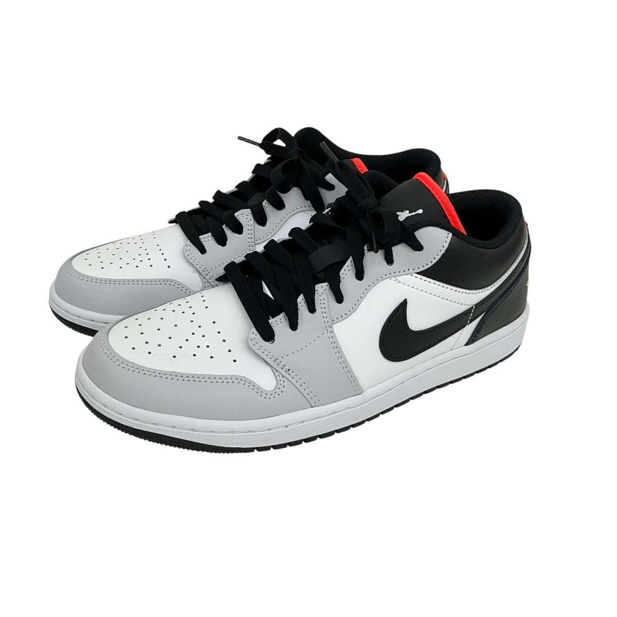 Air Jordan 1 Low Neutral Grey Infrared 23 Blackローカットスニーカー553558-045