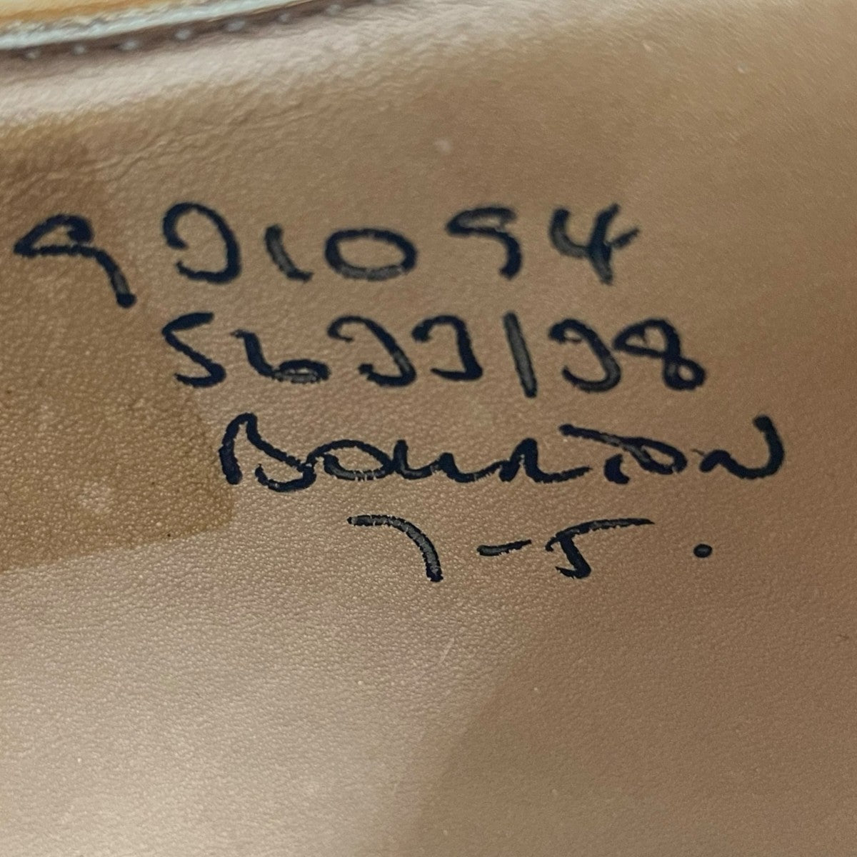 Tricker’s BOURTONウィングチップシューズ901094 古着・中古-7枚目のアイテム画像