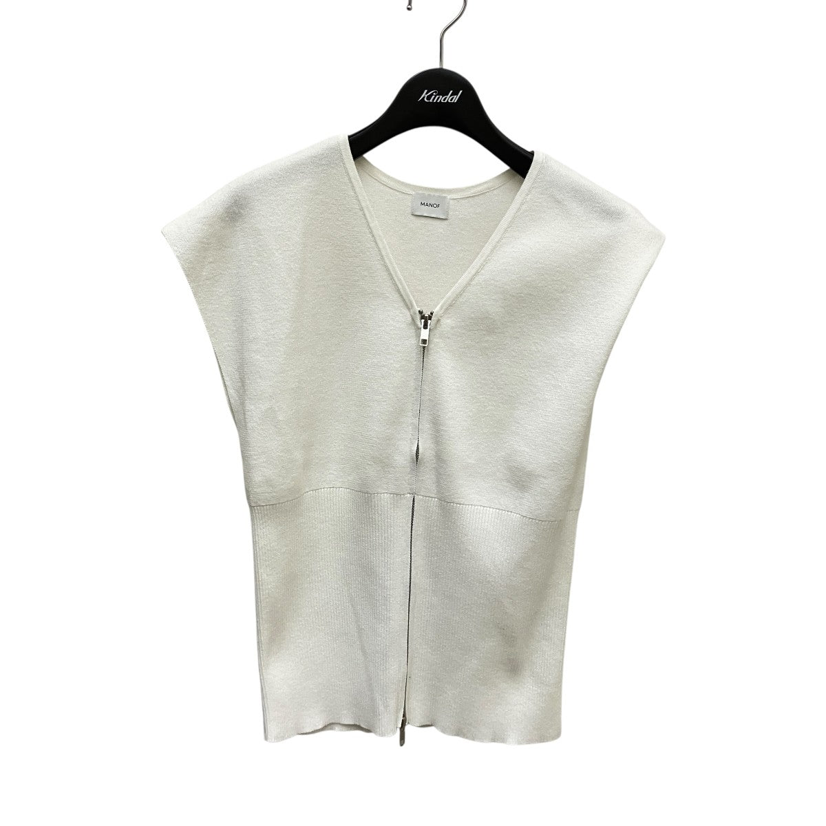 ZIP UP KNIT TOPSニットベスト89106-2182