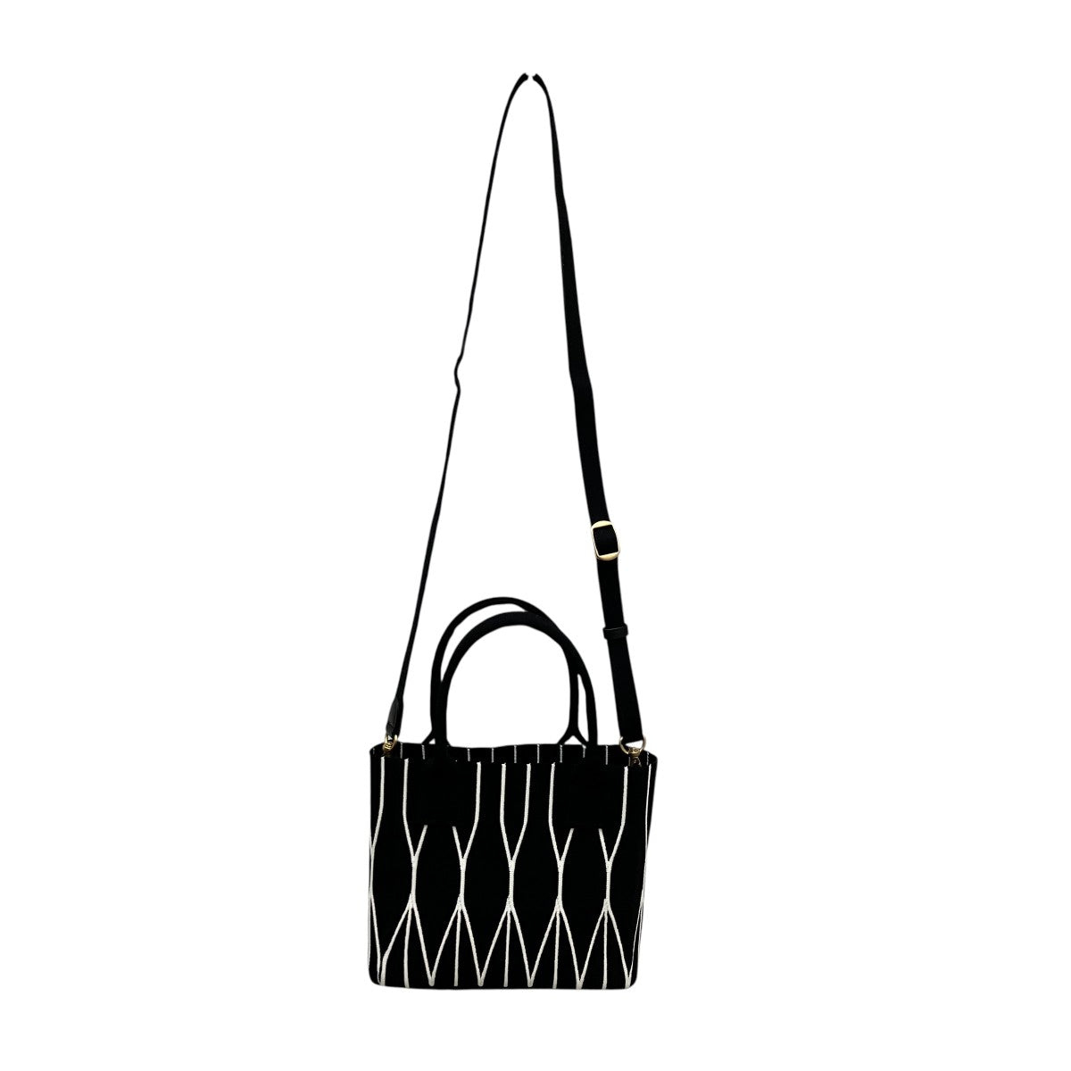 2WAY折り紙ミニニットバッグ ショルダーバッグ