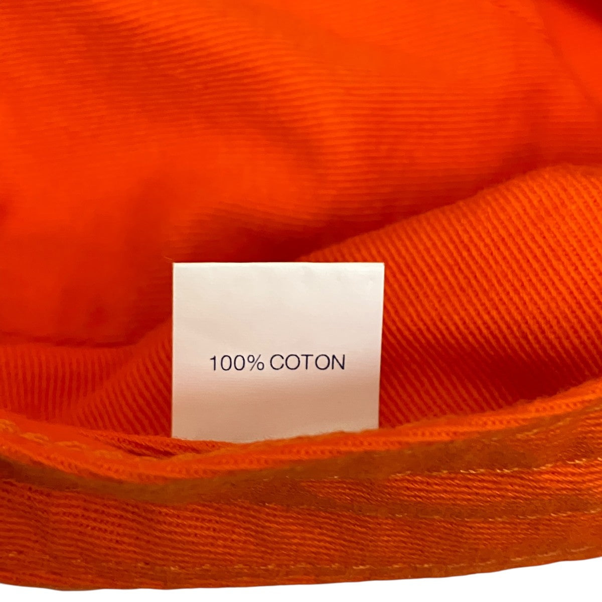 Waxed Cotton Camp Capロゴキャップ
