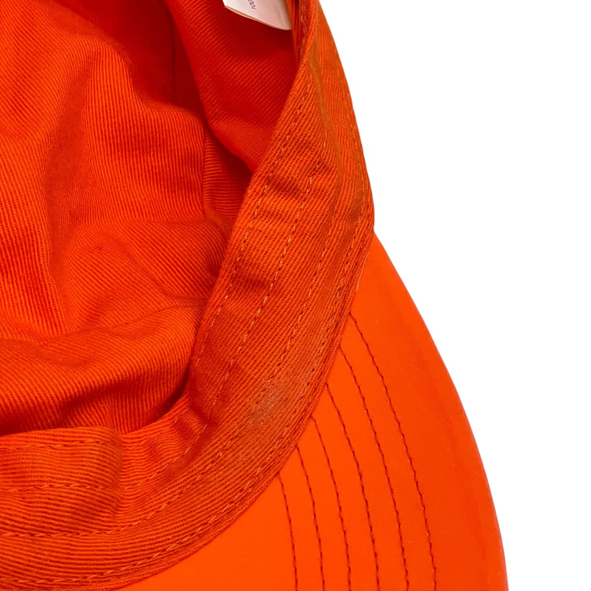 Waxed Cotton Camp Capロゴキャップ
