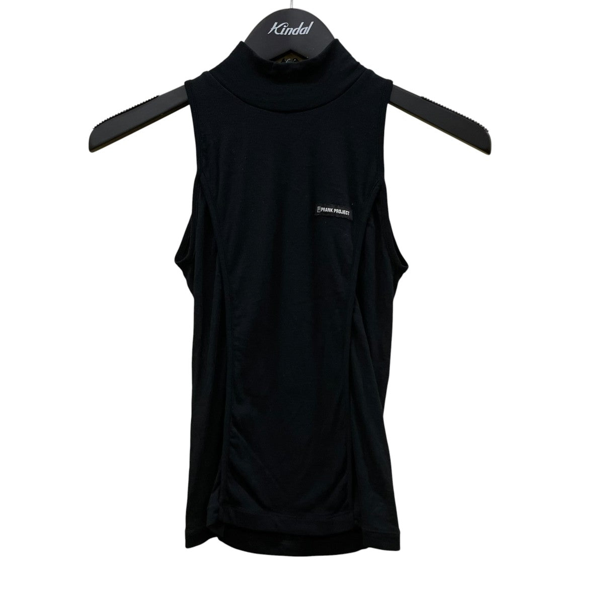 High Neck American Sleeve Topノースリーブカットソー