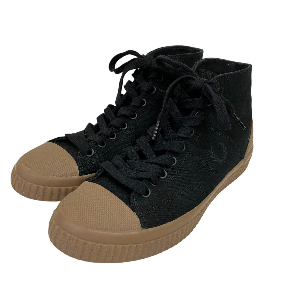 FRED PERRY×MARGARET HOWELL ハイカットスニーカー 古着・中古-1枚目のアイテム画像
