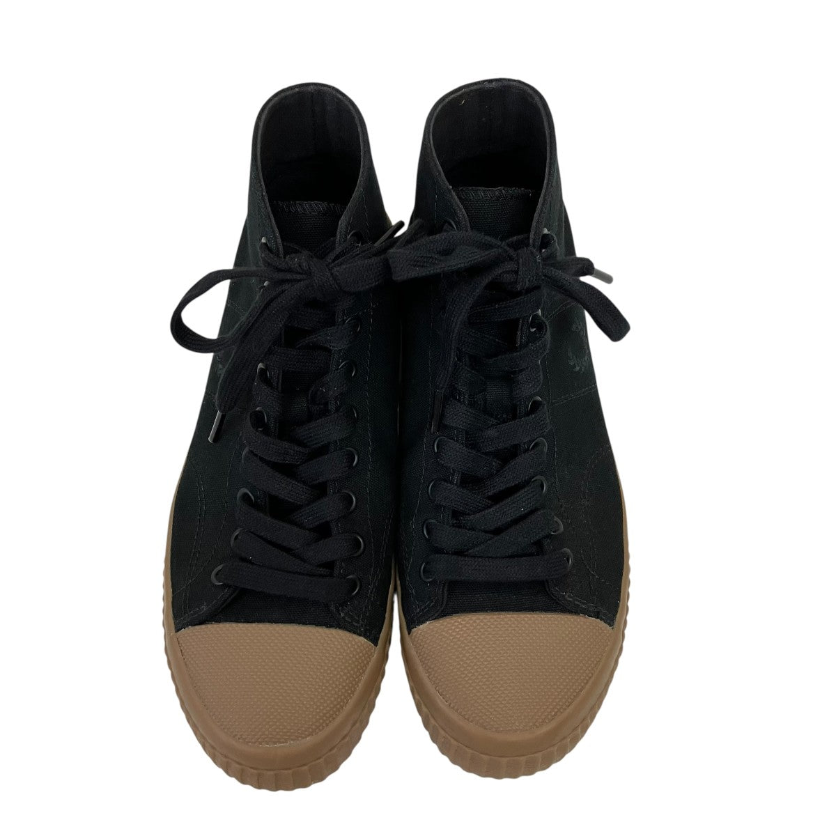 FRED PERRY×MARGARET HOWELL ハイカットスニーカー 古着・中古-4枚目のアイテム画像