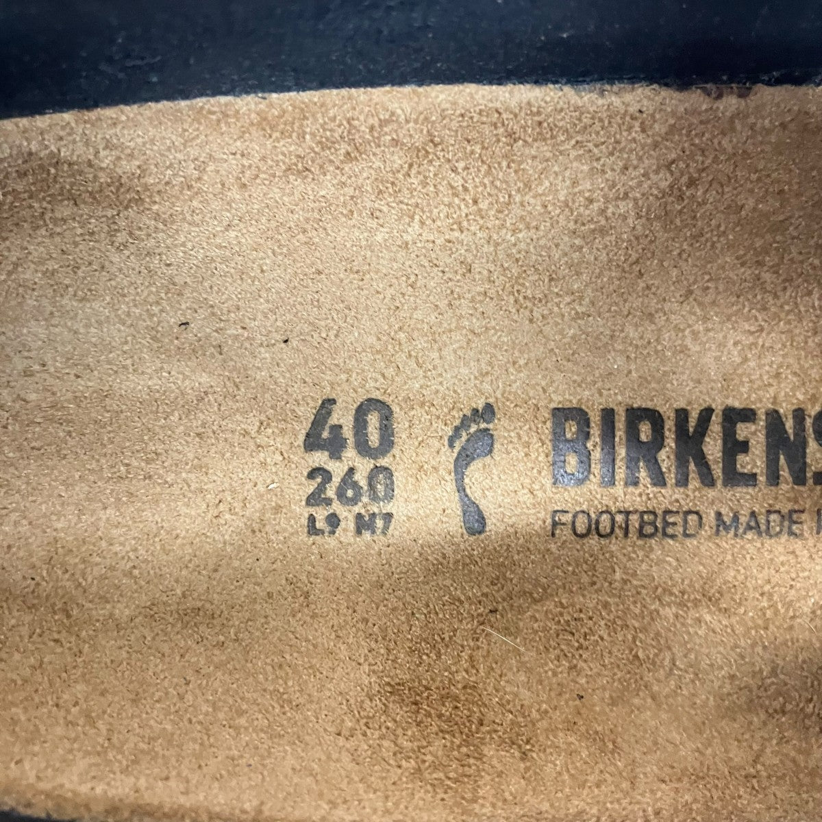 BIRKENSTOCK LONDON BSスウェードシューズ 古着・中古-7枚目のアイテム画像