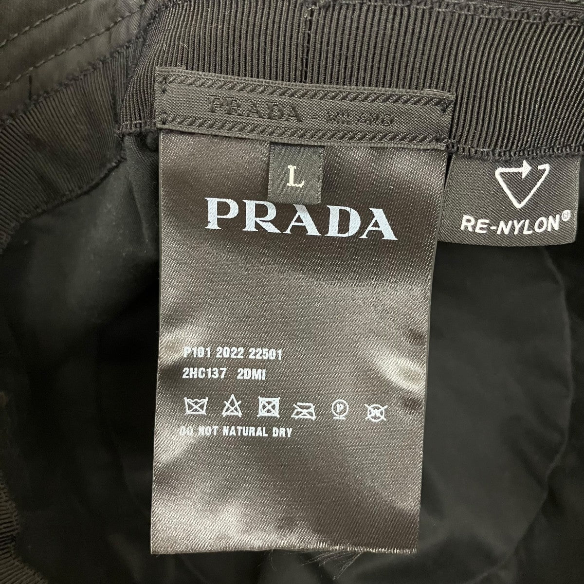 PRADA ハットP101 2022 22501 古着・中古-7枚目のアイテム画像
