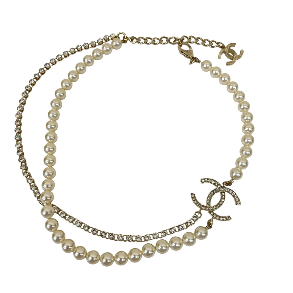 CHANEL パールネックレス 古着・中古-1枚目のアイテム画像