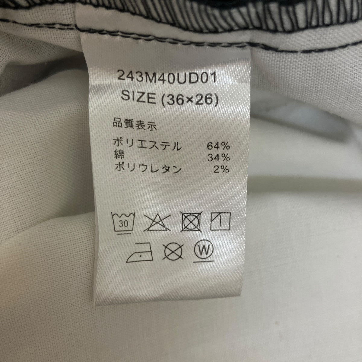 Flex Work Pantsワークパンツ243M40UD01
