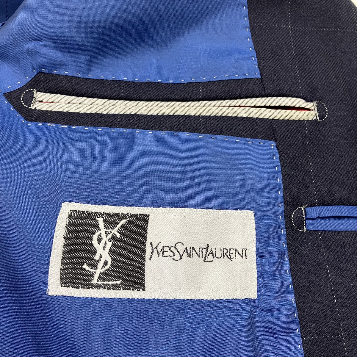 チェックセットアップスーツ