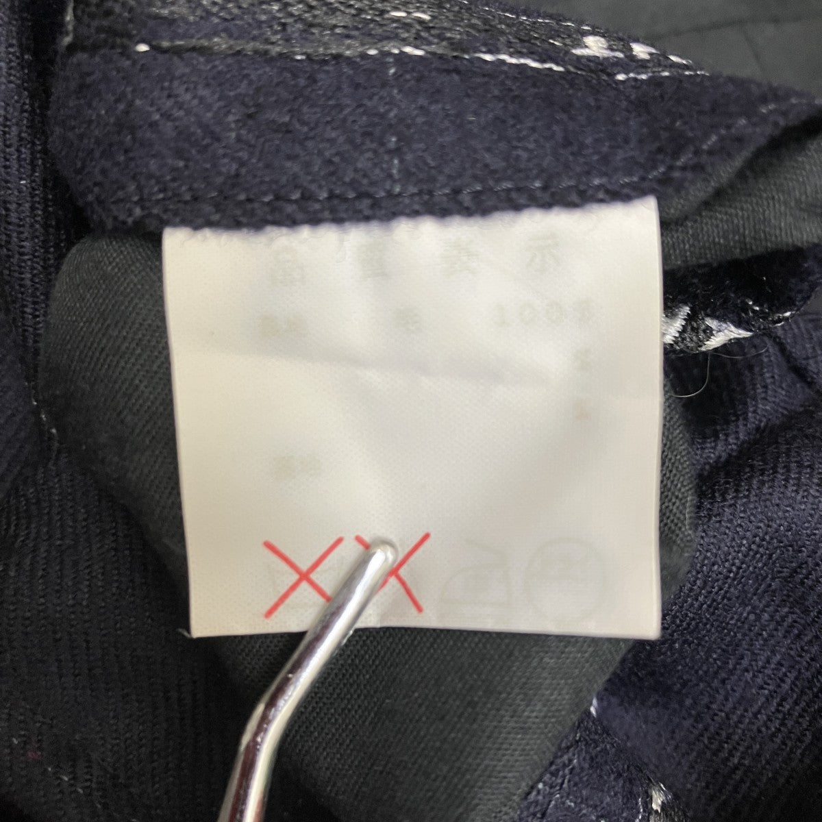 チェックセットアップスーツ