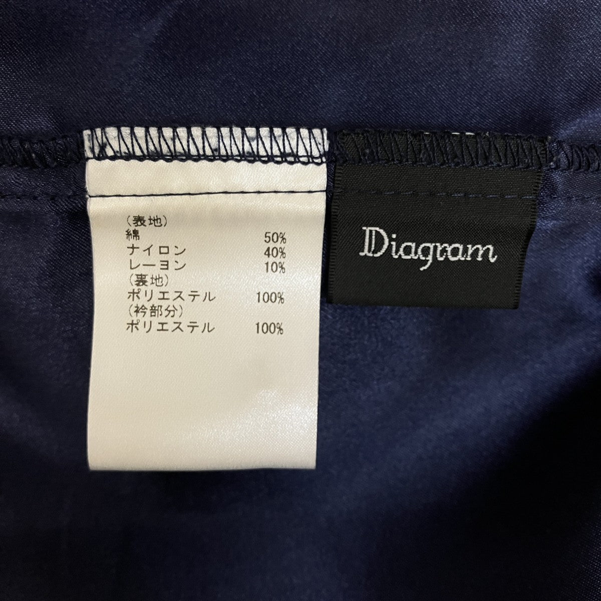 ケミカルレースワンピース 襟取り外し可能03201 35177-00