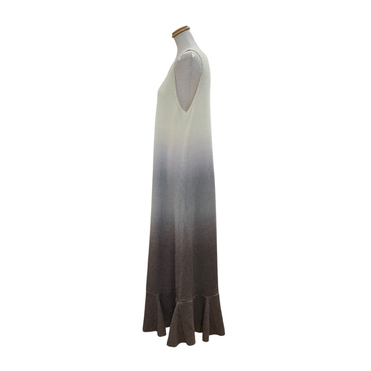 muller of yoshiokubo グラデーションニットワンピースMLF22605 HORIZON DRESS 古着・中古-3枚目のアイテム画像